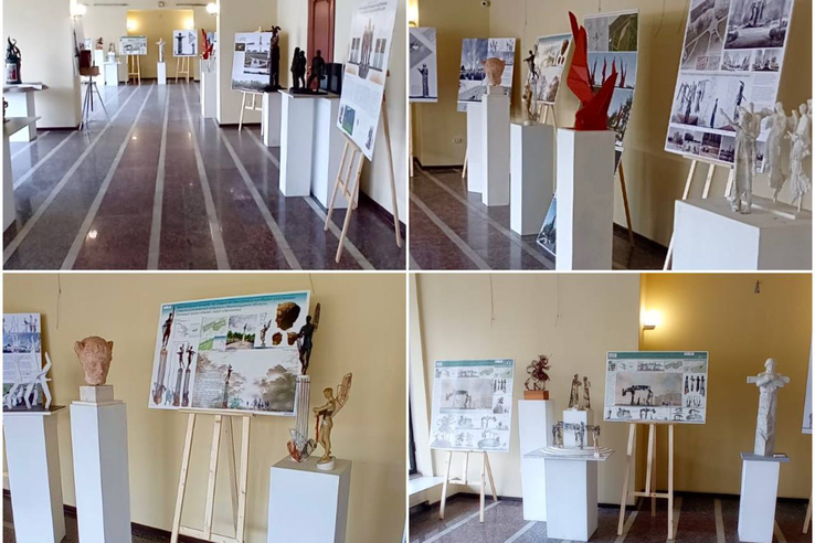 Конкурсные проекты Мемориала погибшим участникам СВО представлены на выставке