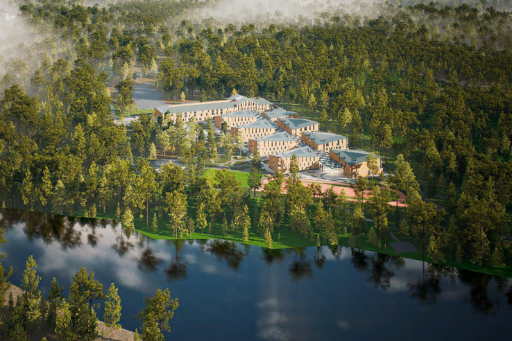 Согласован проект расширения детского лагеря «Голубая стрела» в Рощино