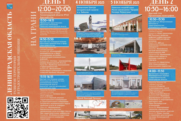 Ленинградская область представляет деловую программу на XXXIII Международном архитектурном фестивале «Зодчество»