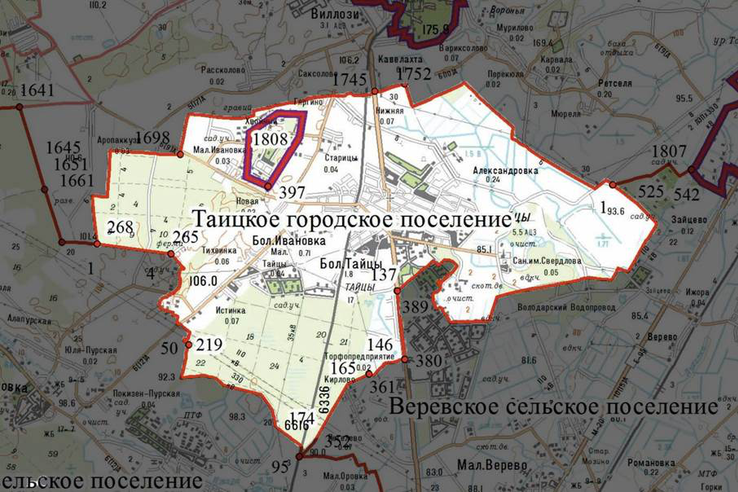 Утверждены изменения в ПЗЗ Таицкого городского поселения