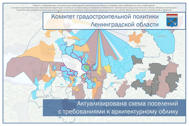 Актуализирована схема поселений с требованиями к архитектурному облику