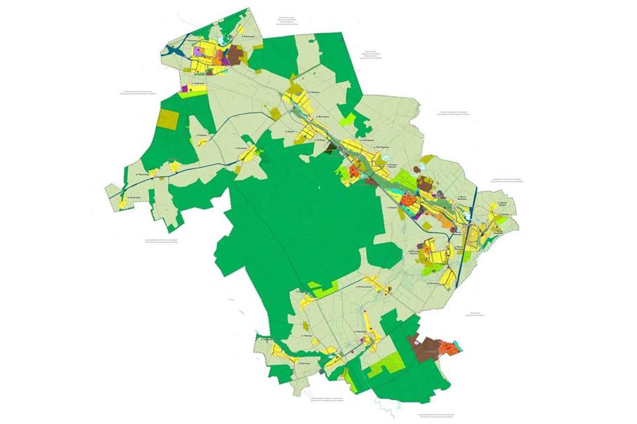 Генеральный план гатчинского района ленинградской области