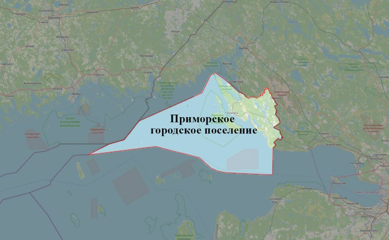 Озерки приморское городское поселение. Приморское городское поселение.