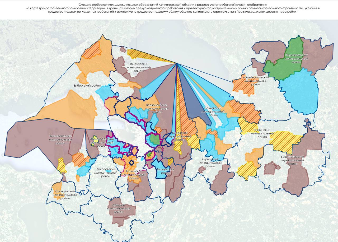 Актуализирована схема поселений с требованиями к архитектурному облику